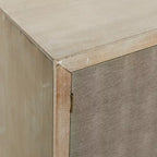 Armoire en métal marron contemporaine : rangement élégant, 3 tiroirs, aucun assemblage requis
