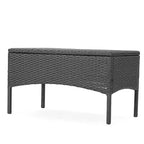 Ensemble de conversation de patio 4 pièces en osier avec coussins Cordoba - Christopher Knight Home