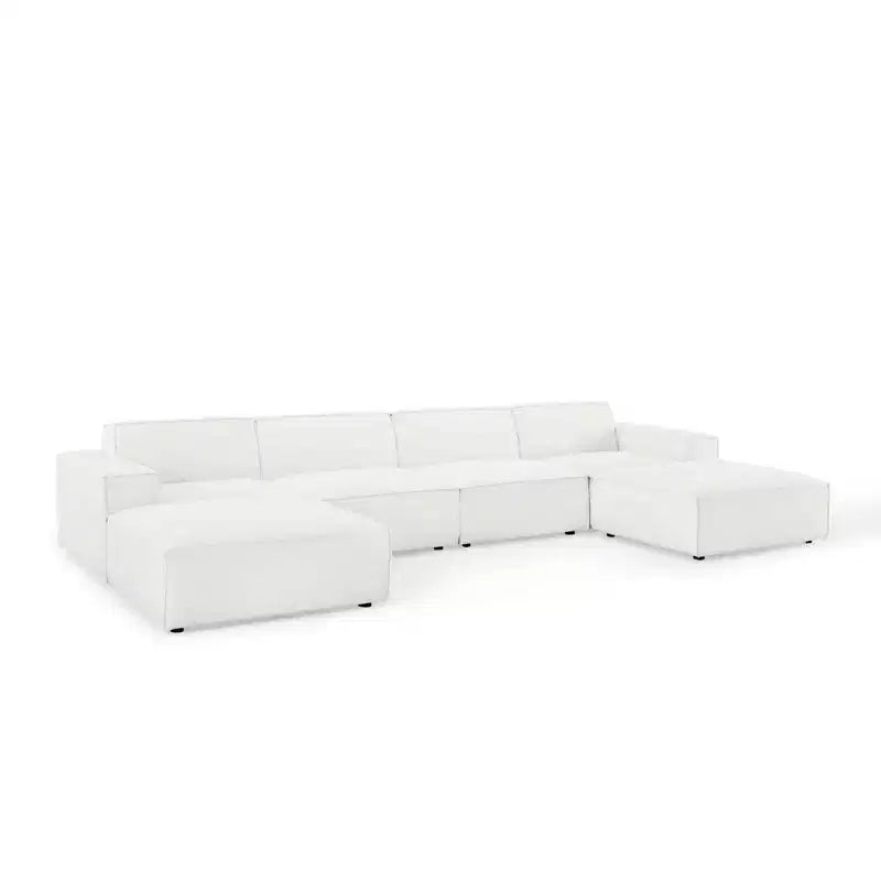 Canapé sectionnel 6 places en U Restore - Modway
