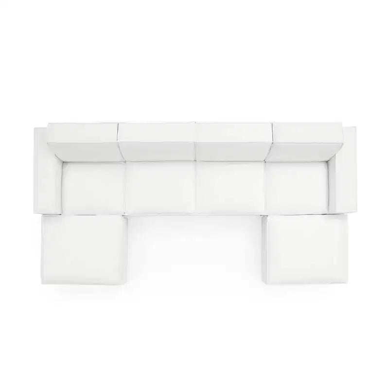 Canapé sectionnel 6 places en U Restore - Modway
