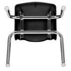Chaise d'école empilable pour élève - 35,5 cm