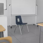 Chaise d'école empilable pour élève - 35,5 cm
