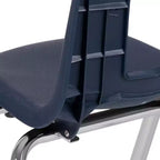 Chaise d'école empilable pour élève - 35,5 cm