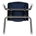 Chaise d'école empilable pour élève - 35,5 cm