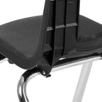 Chaise d'école empilable pour élève - 35,5 cm
