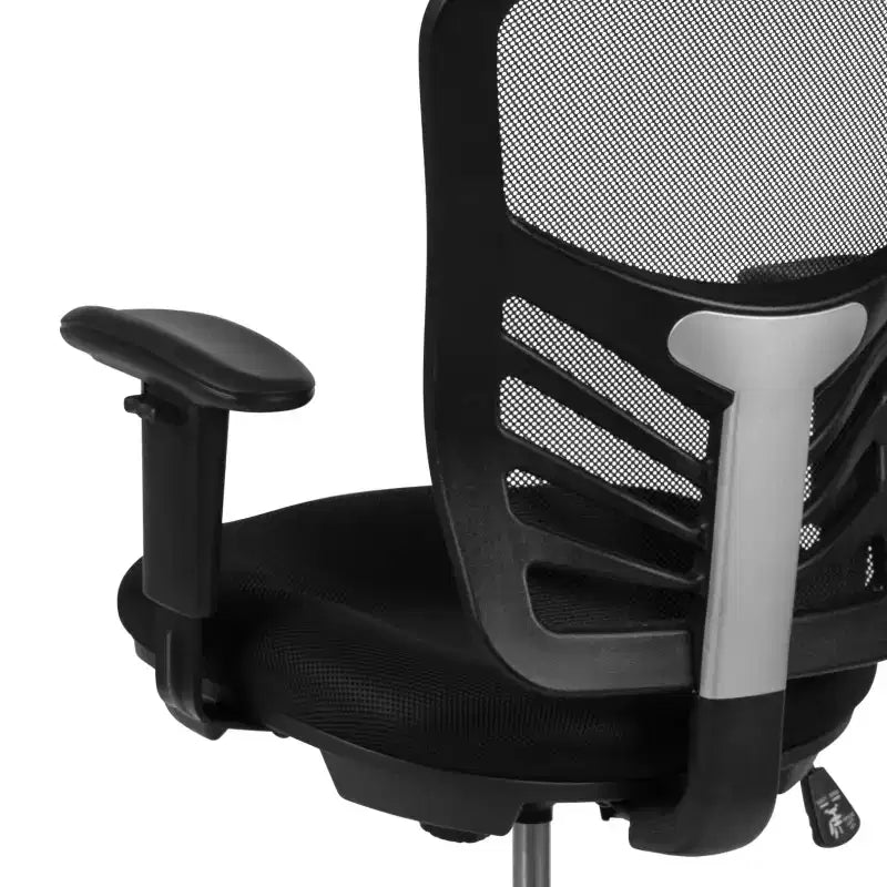 Chaise de bureau ergonomique mi-dossier en maille réglable pour dessinateur, chaise de travail