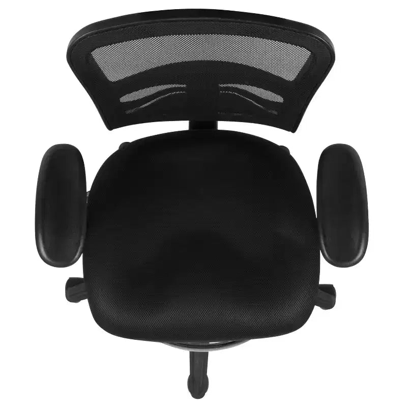 Chaise de bureau ergonomique mi-dossier en maille réglable pour dessinateur, chaise de travail