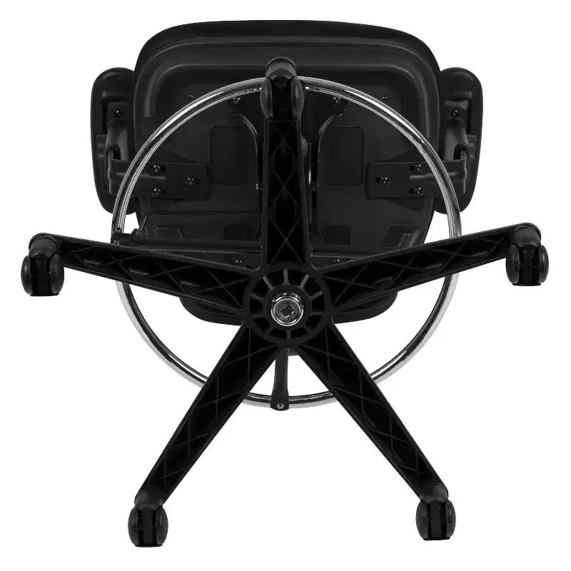 Chaise de bureau ergonomique mi-dossier en maille réglable pour dessinateur, chaise de travail