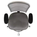 Chaise de bureau ergonomique mi-dossier en maille réglable pour dessinateur, chaise de travail