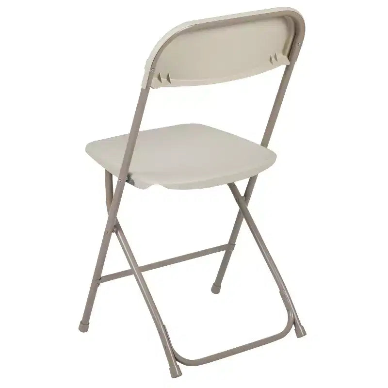 Chaises pliantes empilables en plastique – Capacité de charge de 295 kg