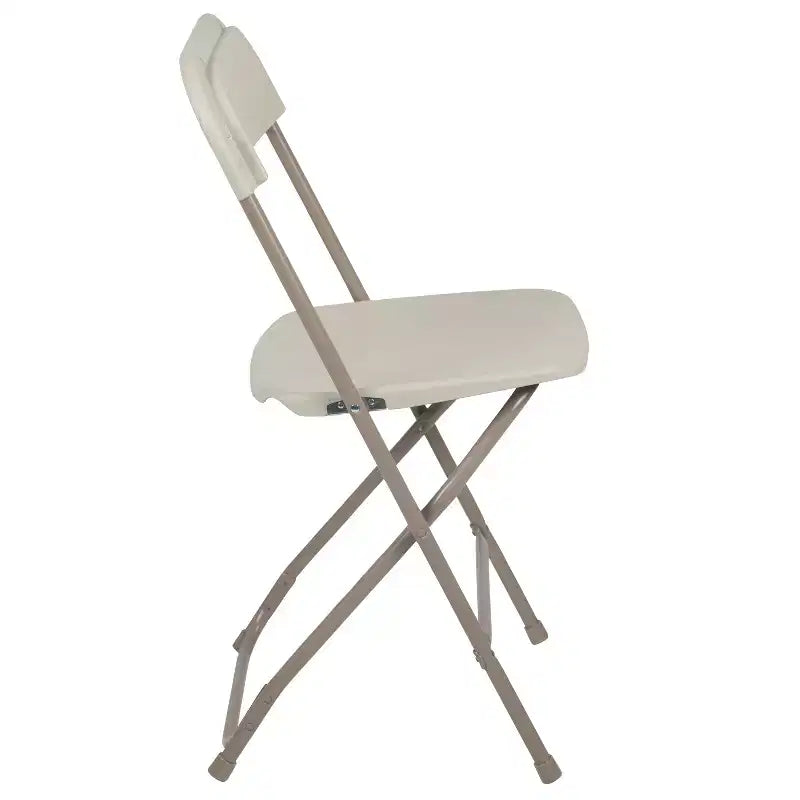 Chaises pliantes empilables en plastique – Capacité de charge de 295 kg