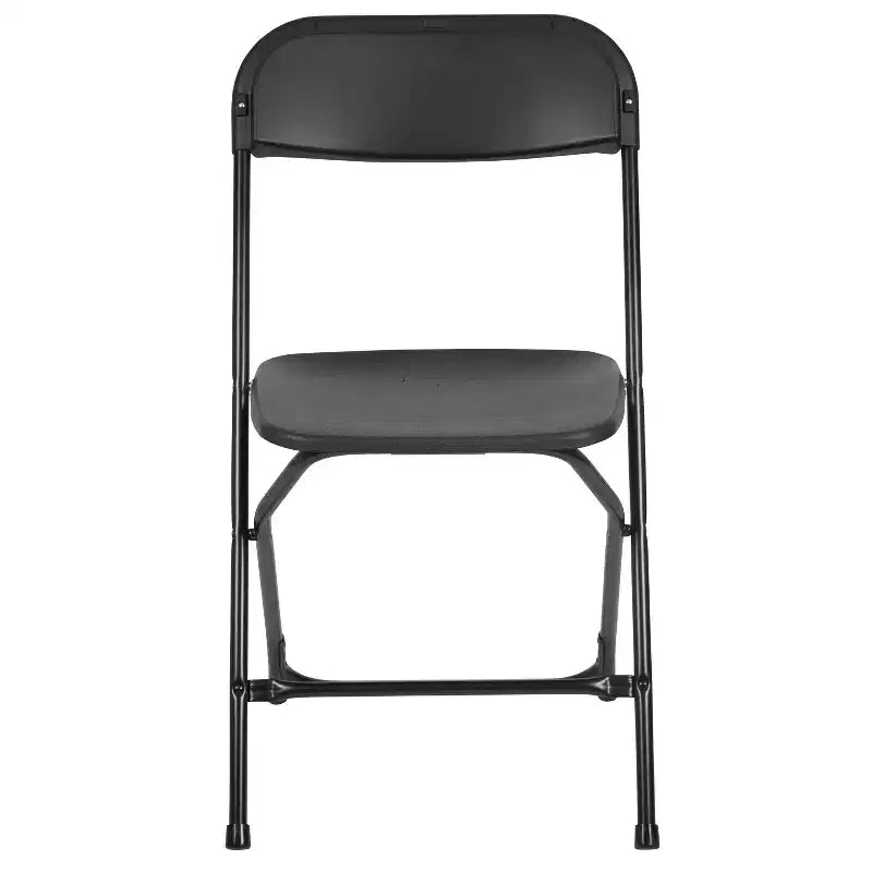 Chaises pliantes empilables en plastique – Capacité de charge de 295 kg