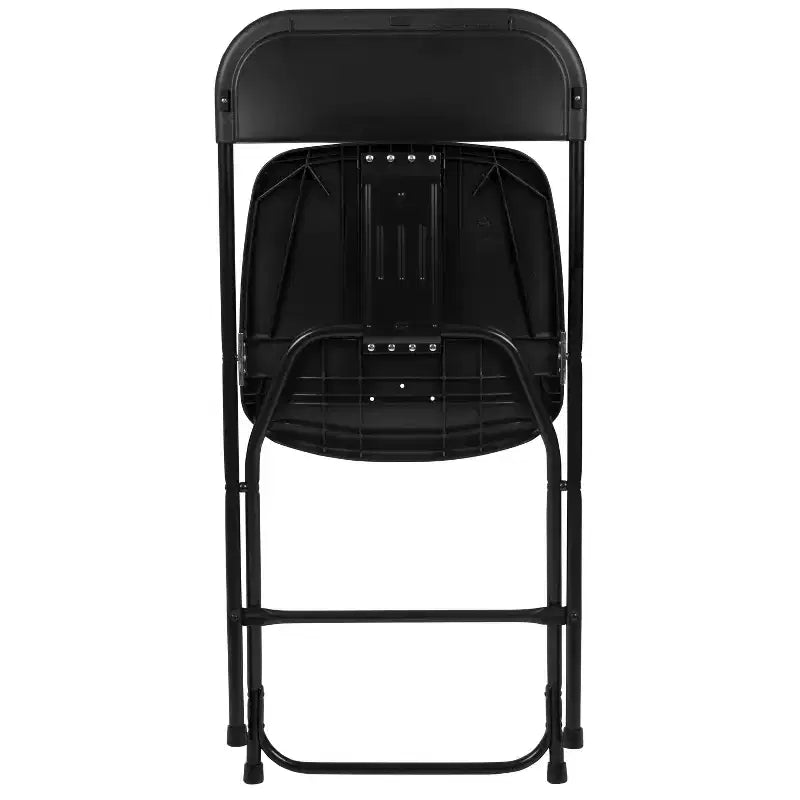 Chaises pliantes empilables en plastique – Capacité de charge de 295 kg