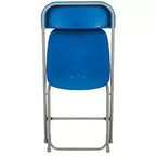 Chaises pliantes empilables en plastique – Capacité de charge de 295 kg