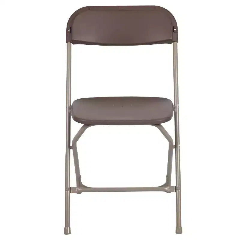 Chaises pliantes empilables en plastique – Capacité de charge de 295 kg