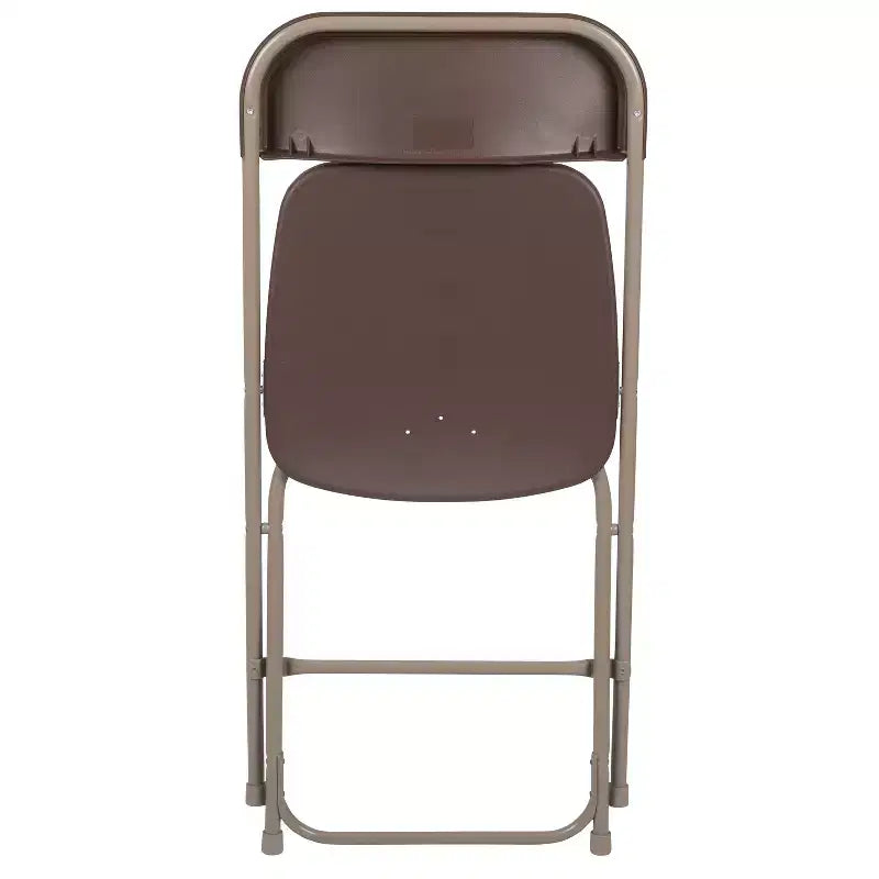 Chaises pliantes empilables en plastique – Capacité de charge de 295 kg