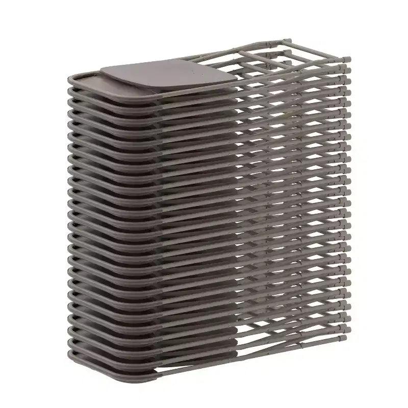 Chaises pliantes empilables en plastique – Capacité de charge de 295 kg