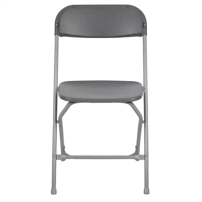 Chaises pliantes empilables en plastique – Capacité de charge de 295 kg