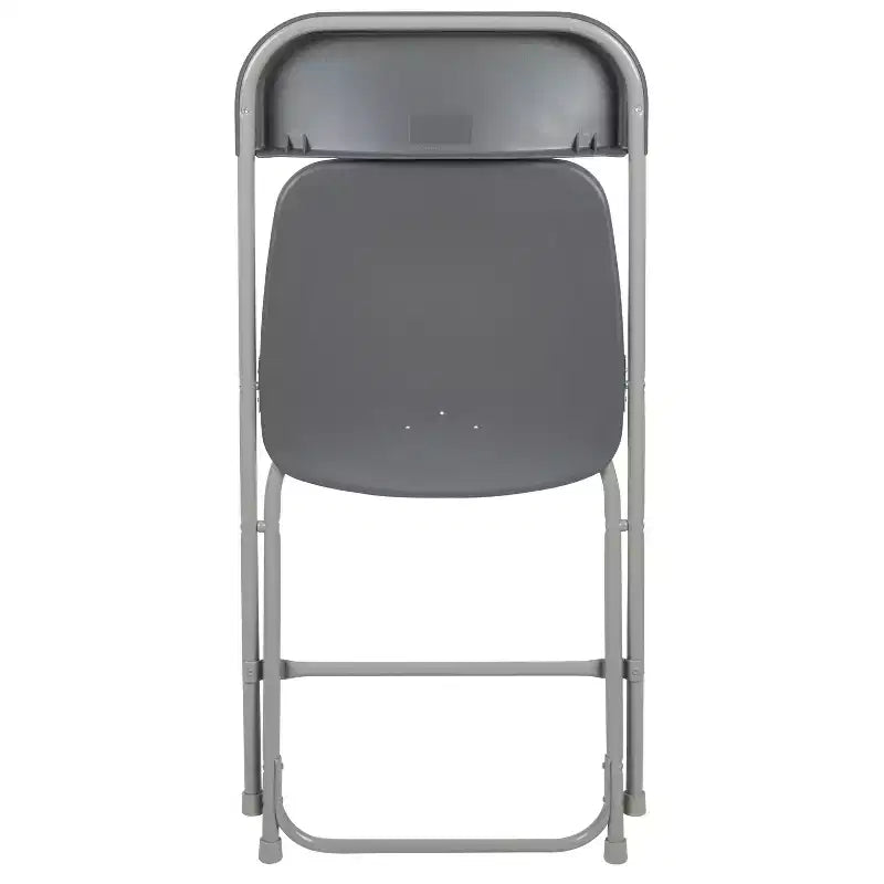 Chaises pliantes empilables en plastique – Capacité de charge de 295 kg
