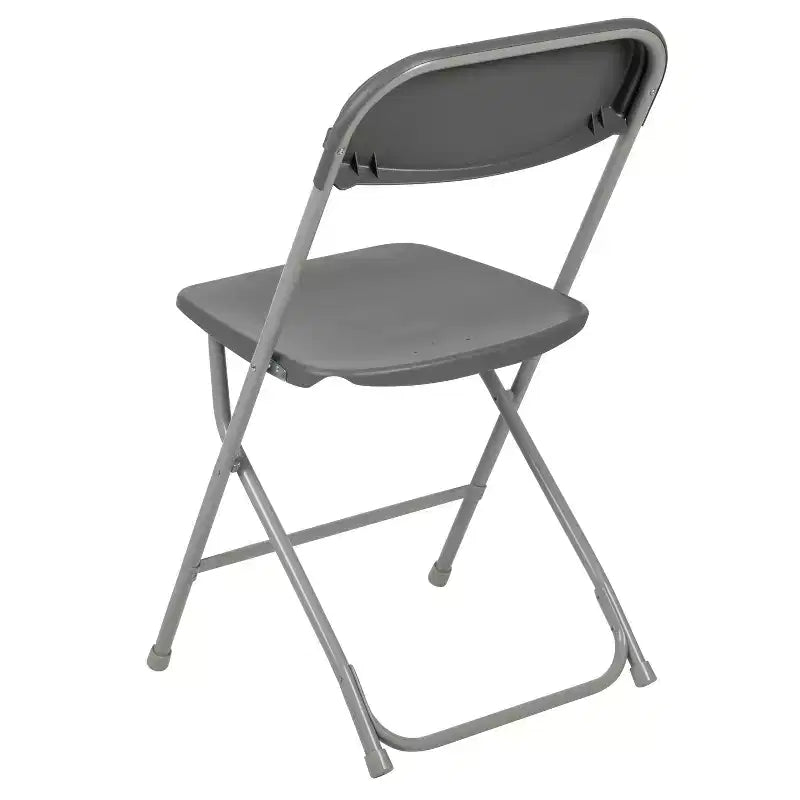 Chaises pliantes empilables en plastique – Capacité de charge de 295 kg