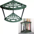 Hastings Home Yard Tools Corner Storage Rack for Rakes, Shovels, and Brooms