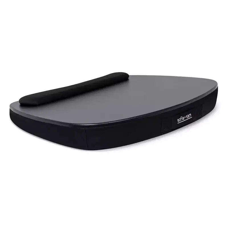 Oversized Memory Foam Lap Desk with Wrist Rest - Matte Black