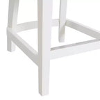 Tabourets de bar à hauteur de comptoir avec dossier