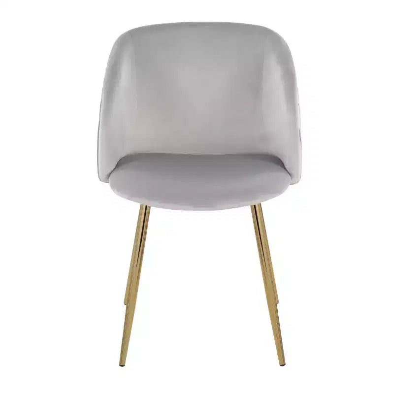 Chaises de salle à manger Fran à plis ondulés