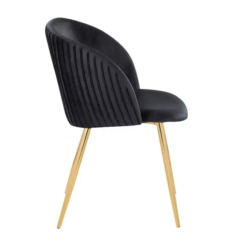 Fran Pleated Waves Dining Chairs