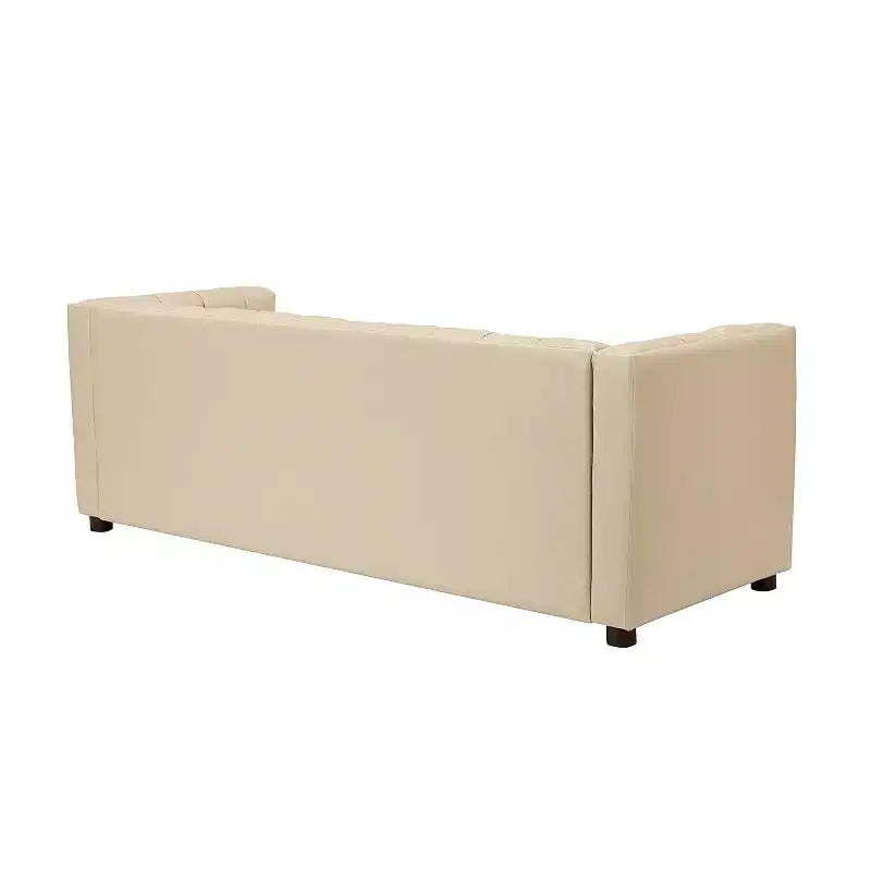83 Genuine Leather Sofa with Channel