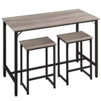 Yaheetech Industrial Counter Height Table Set for Dining Room