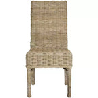 Chaise d'appoint naturelle non finie