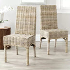 Chaise d'appoint naturelle non finie