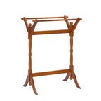 Porte-couvertures traditionnel en bois massif