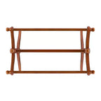 Porte-couvertures traditionnel en bois massif