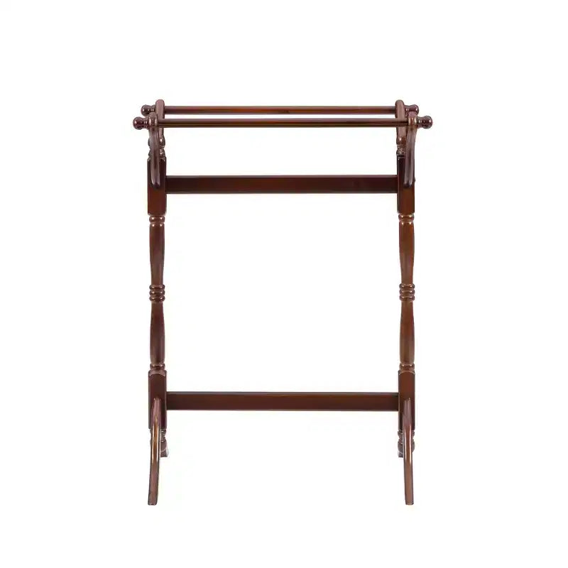 Traditional Solid Wood Blanket Rack