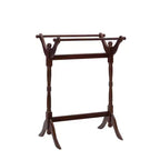 Porte-couvertures traditionnel en bois massif