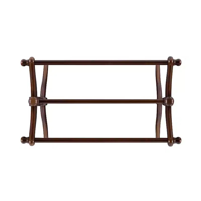 Porte-couvertures traditionnel en bois massif
