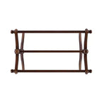 Porte-couvertures traditionnel en bois massif