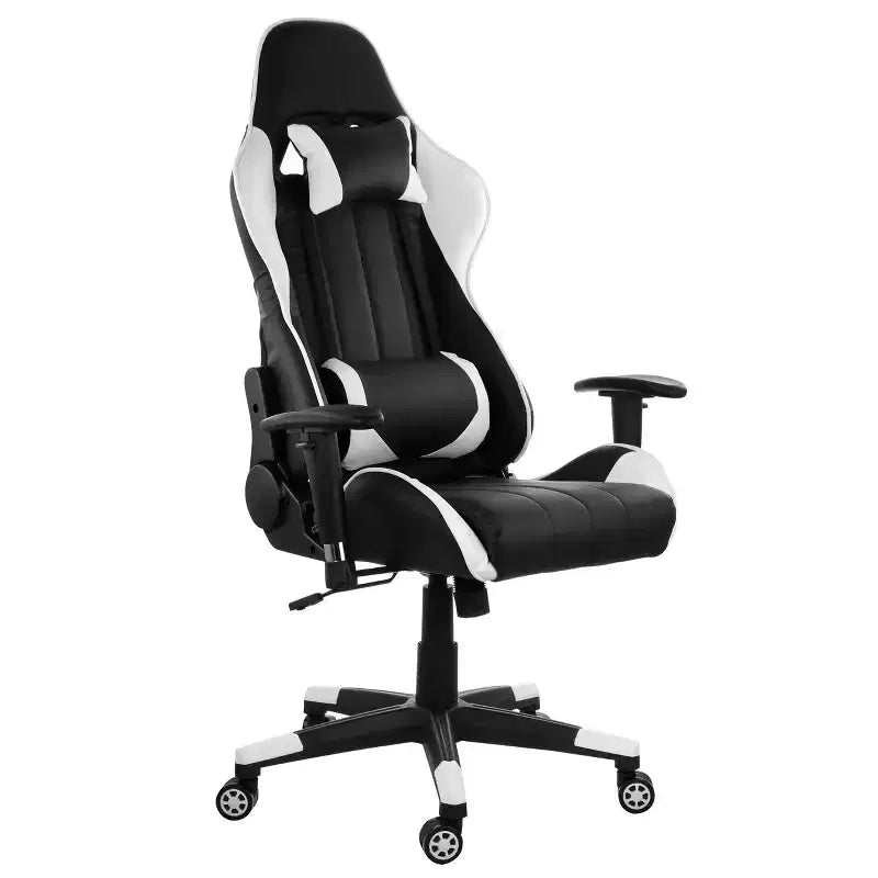 Gaming Chair with Head Pillow