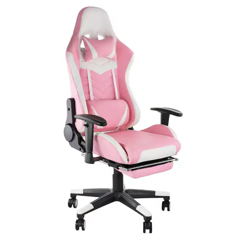 Gaming Chair with Head Pillow
