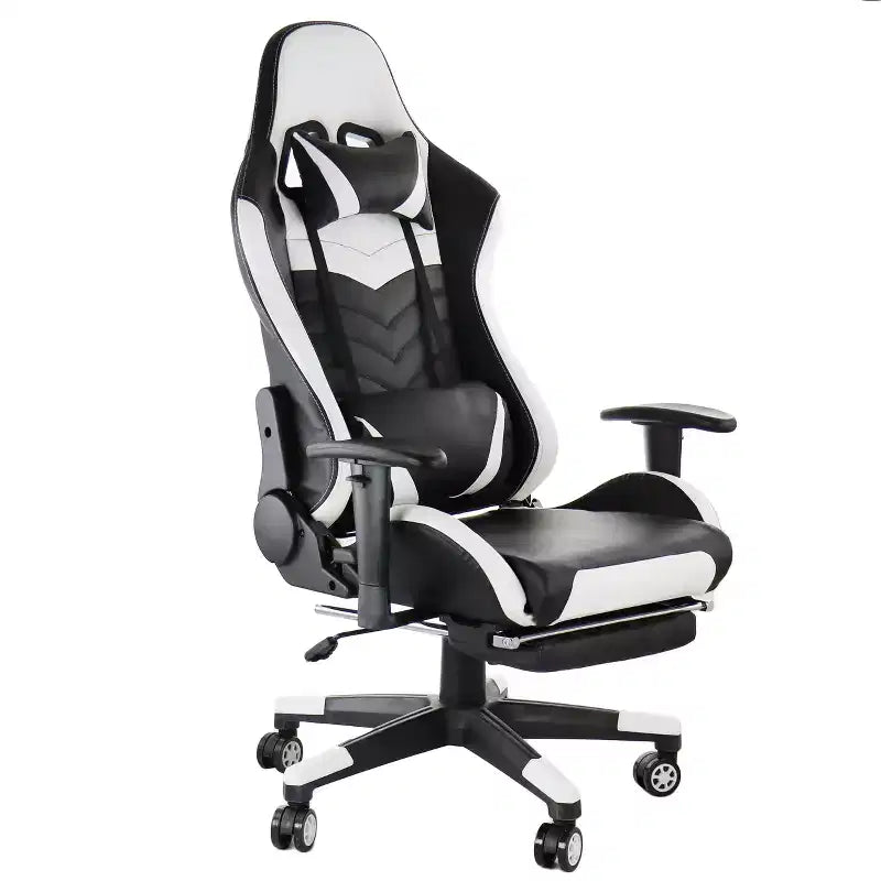 Gaming Chair with Head Pillow