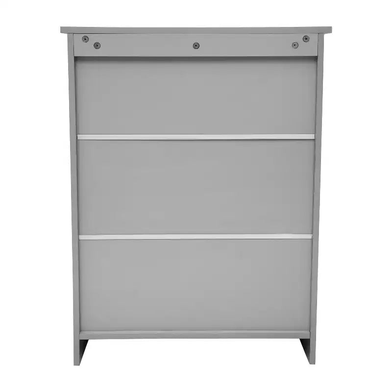 Bathroom Storage Cabinet with Adjustable Cabinet Shelf, Upper Open Shelf, and Magnetic Closure Doors