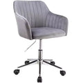 Modern Home Marceaux Velvet Modern Mid-Back Office Task Chair