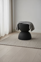 JONATHAN Y Greta 18 Mid-Century Modern Drum Indoor/Outdoor Accent Table