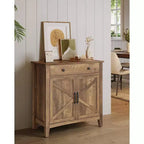 Buffet, Armoire de Rangement avec Tiroir et Portes, Étagère Réglable en Hauteur