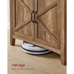 Buffet, Armoire de Rangement avec Tiroir et Portes, Étagère Réglable en Hauteur
