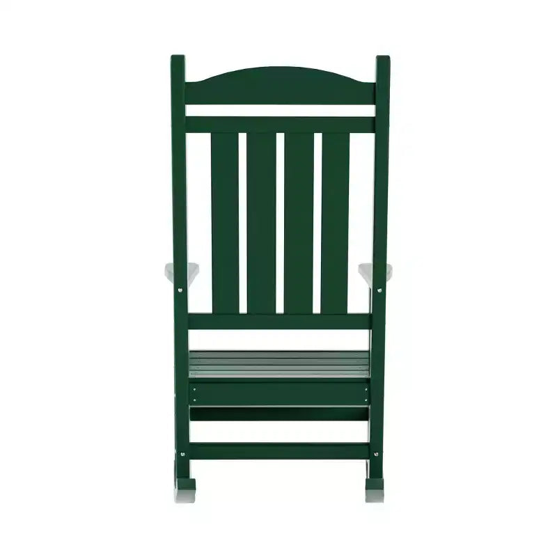 Ensemble de 3 chaises à bascule de véranda avec table d'appoint ronde WestinTrends