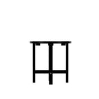 Ensemble de 3 chaises à bascule de véranda avec table d'appoint ronde WestinTrends