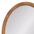 Miroir mural ovale encadré Décor 18x24